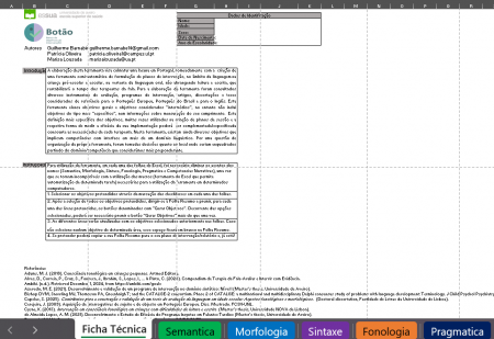 Botão - Banco de objetivos de intervenção